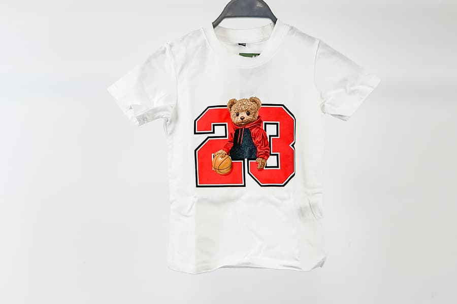 4 Kinder T-Shirts Higgins, Gr. 122/128